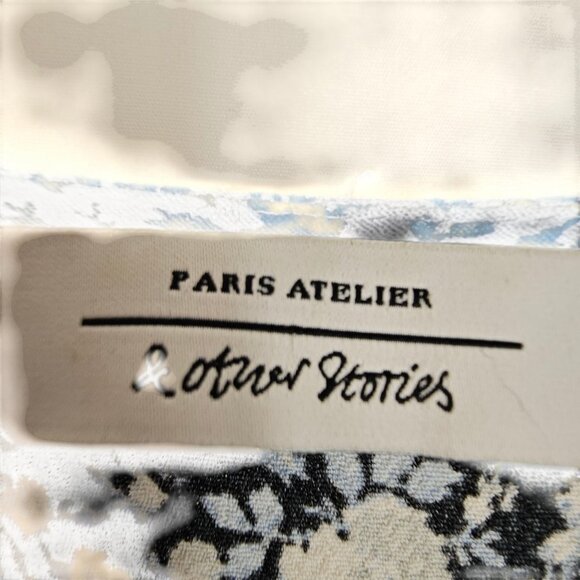 & Other Stories Lacey Boho Cottagecore Whimsigoth Prairie Girl Casual Dress 6 - Picture 7 of 12